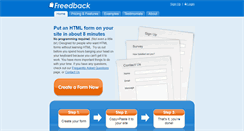 Desktop Screenshot of freedback.com